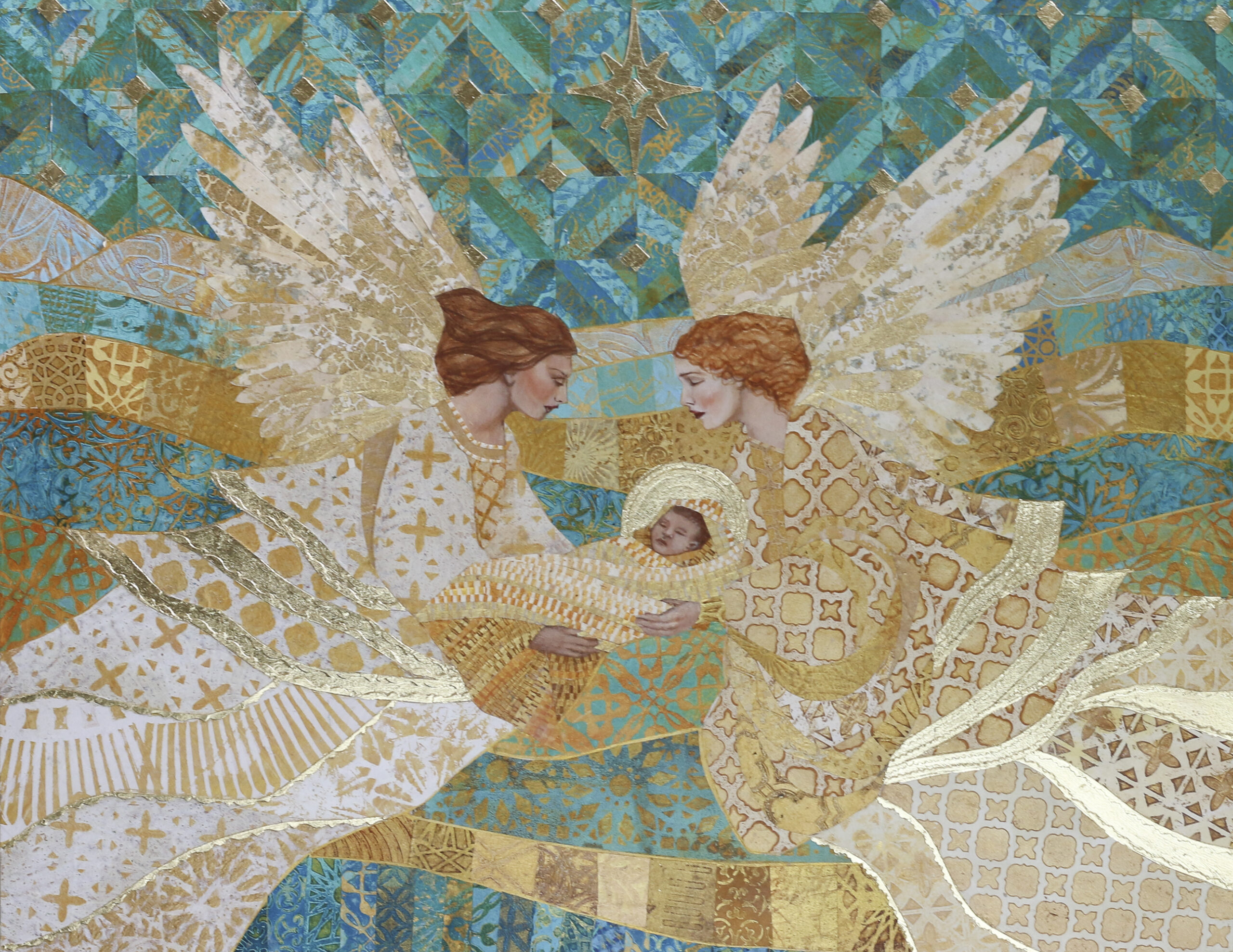 Herald Angels Cradle The Holy Child