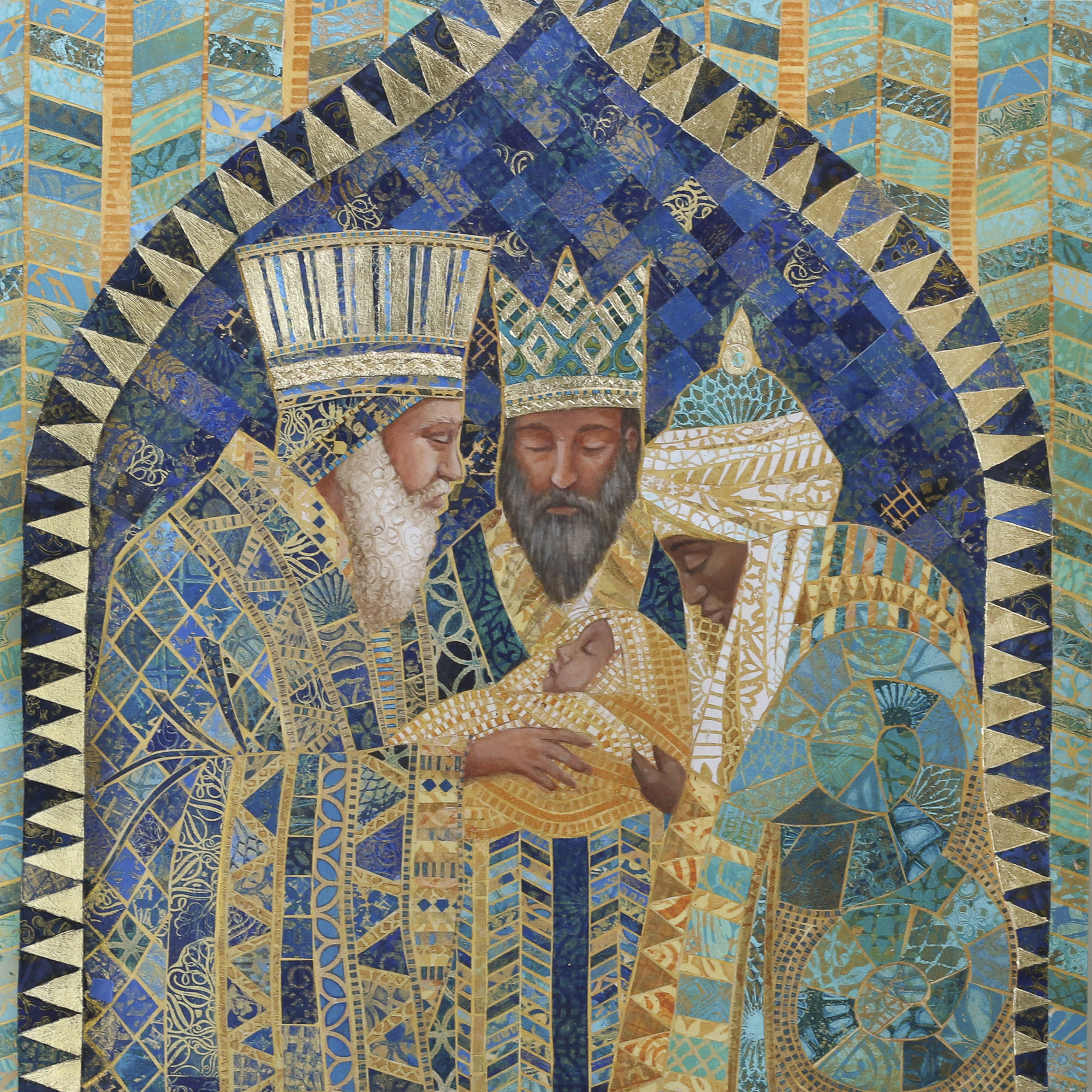 Wisemen Adoring the Infant King